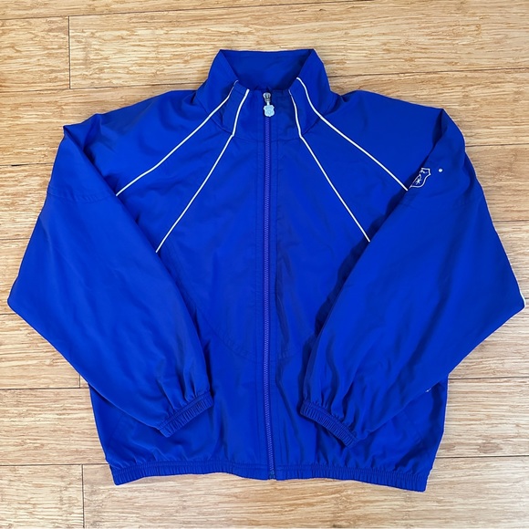 Vintage Kaelin Blue Windbreaker Track Jacket Size XL - Picture 2 of 10